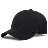 Gorra de béisbol con espalda cerrada de 6 paneles de malla transpirable de verano ajustable Uon de alta calidad para hombres