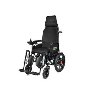 Fauteuil électrique manuel léger entièrement automatique, cadre en aluminium, livraison en algérie