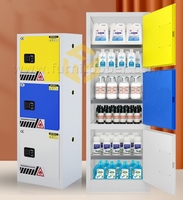 Endüstriyel patlamaya dayanıklı yangın güvenlik kabini Metal yanıcı depolama dolabı yangına dayanıklı kimyasal sıvı depolama dolabı
