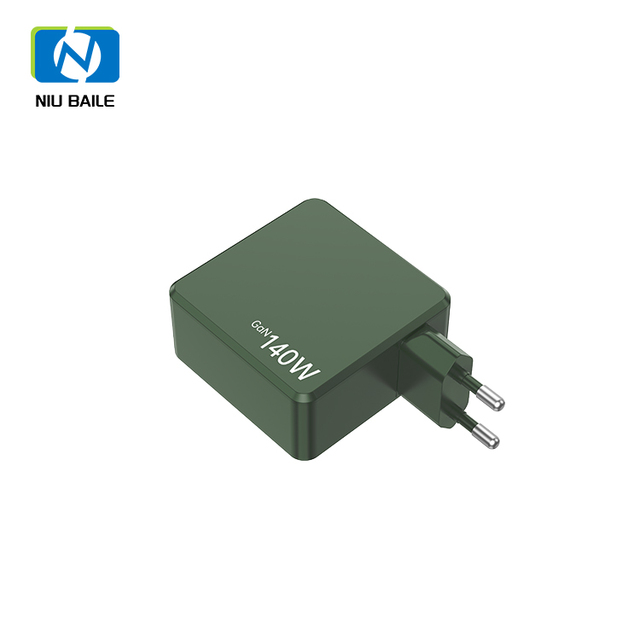 140W GaN Desktop Charger 2 Type-C Ports 1A Multi-Port Fast Charger with QC4.0/PD3.1 for Earphone/Mobile Phone & Smart Watch