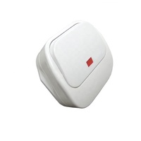 Connecteur de fil britannique cantwell avec fusible de 13a et interrupteur d'alimentation prise de type G 3 prise de cordon d'alimentation supérieur royaume-uni arabie saoudite