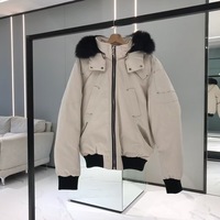 Manteaux en duvet pour hommes, imperméables, coupe-vent, à capuche, veste d'hiver à fermeture éclair intégrale, multi-poches, veste d'extérieur, parka, veste chaude pour hommes