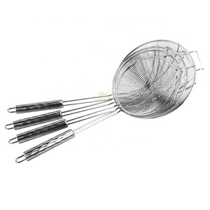 Trung Quốc nóng bán thân thiện với môi thép không gỉ tốt lưới lọc colander với xử lý đối với Home & nhà hàng sử dụng - Product Image 2