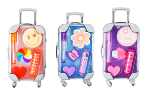 Mini-Gepäck-Briefpapier-<span class=keywords><strong>Set</strong></span> enthält Haft notiz Radiergummi-Clip <span class=keywords><strong>Compact</strong></span> Gel Pen Highlighter Tragbare Kinder Schul bedarf - Product Image 5