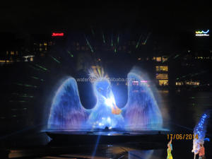 Fuente de proyección de mapeo de pantalla de agua, sistema de espectáculo de luz láser, holograma 3D - Product Image 6