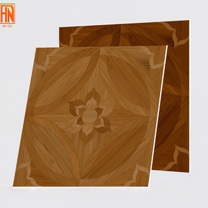 Carreaux de sol en porcelaine modernes 800x800 effet bois clair, antidérapants et résistants à l'usure, style européen classique, reconstitués pour usage domestique - Product Image 1