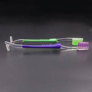 Cepillo de dientes con mango de dos tonos, cerdas suaves de alta densidad, cepillo de dientes para niños, herramienta de limpieza manual - Product Image 3
