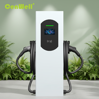 Chargeur AC pour véhicules électriques Cenwell, nouvelle génération, à poser au sol, 7KW-44KW, GB/T Tesla avec 4G WIFI OCPP