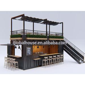 Conception de kiosque de restauration rapide en conteneur préfabriqué, <span class=keywords><strong>restaurant</strong></span> en conteneur mobile, café en conteneur - Product Image 6