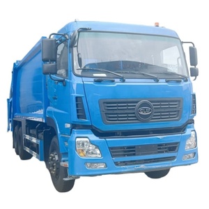 Meilleur Prix Camions Compacteurs de Déchets 6x4 18000L 20m³ à Chargement Arrière Euro 3 Diesel Moteur Manuel Boîte de Vitesses Carrosserie Rush Vehicles - Product Image 2