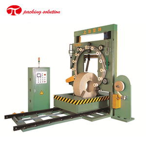 Industry Full Automatic Steel Strip Coil Wrapping Machine Wire <b>Rod</b> Wrapping Machine Wire <b>Rod</b> Wrapping Machine - Product Image 1