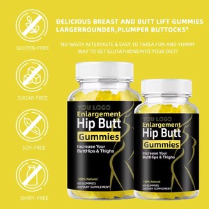 Suplementos Veganos Naturales para Aumentar Glúteos, Gomitas para Mejorar y Levantar la Cadera, Potenciador de Glúteos - Product Image 4