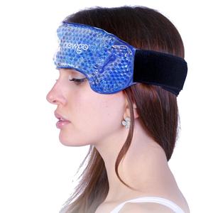 Pacchetto riutilizzabile di perle di Gel con logo personalizzato di terapia dell'involucro del mal di testa per alleviare l'emicrania impacco freddo caldo per alleviare il dolore - Product Image 6