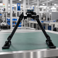 Support tactique réglable pour sports de plein air, trépied métallique à deux pieds, cadre divisé fixe, vente en gros d'usine