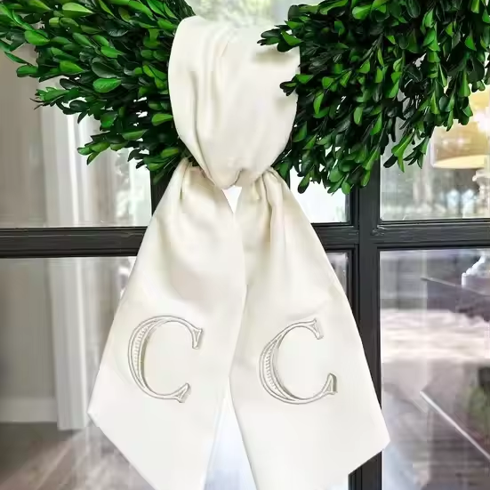 wreath sashes