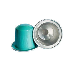 Capsules de café en aluminium en vente directe d'usine, acceptant la personnalisation de la taille et de la couleur, avec couvercle en aluminium. - Product Image 3