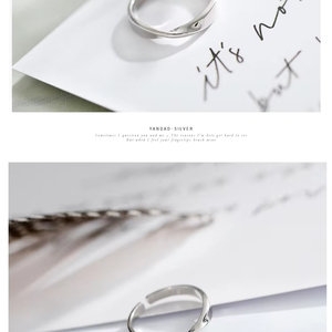 Anillo Mobius Unisex con incrustaciones <span class=keywords><strong>de</strong></span> concha, diseño <span class=keywords><strong>de</strong></span> nicho personalizado, <span class=keywords><strong>puente</strong></span> <span class=keywords><strong>de</strong></span> suspiro, anillo <span class=keywords><strong>de</strong></span> dedo índice abierto <span class=keywords><strong>de</strong></span> Plata <span class=keywords><strong>de</strong></span> Ley 925, modelo R91 - Product Image 1