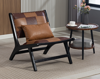 [Livraison locale aux États-Unis] Fauteuil lounge et chaise d'appoint de style Mid-Century pour intérieur, expédié depuis un entrepôt local aux États-Unis, supporte la livraison directe d'une seule pièce