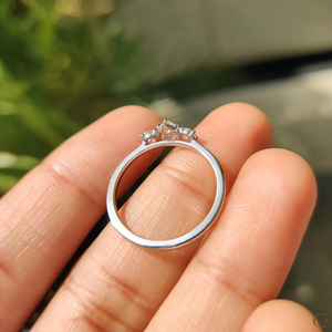 High Quality Lab Grown Diamond <b>Ring</b> with Polished Finish Offering a Glamorous Look for Special <b>Life</b> Moments from India - Product Image 3