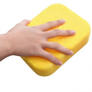 Éponge de lavage de voiture, outil d'entretien et de nettoyage automobile, éponge de nettoyage de joints ménagers, bloc d'éponge haute densité pour cirage, épaisseur 5 cm - Product Image 1