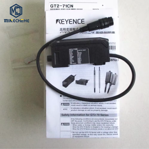 Amplificateur de capteur numérique à contact haute précision KEYENCE GT2-71CN, type de connecteur NPN, sortie série GT2, montage sur rail DIN, GT2 71CN - Product Image 1