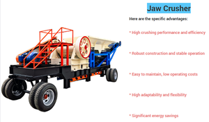 Trituradora de Mandíbulas Móvil PE400*600 con Cinta Transportadora, Adecuada para Triturar Granito y con Larga <span class=keywords><strong>Vida</strong></span> Útil - Product Image 5