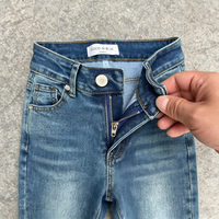 Jeans de Mujer al Por Mayor a Bajo Precio, de Alta Calidad, Lavados, de Pierna Recta, Corte Holgado, Estilo Workwear