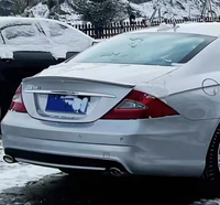 Convient au becquet arrière de Mercedes CLS W219, Diffuseur arrière en fibre de carbone de haute qualité