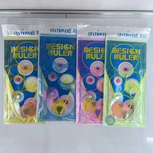 Ensemble de règles de dessin multifonctionnelles Spirograph, outil de traçage géométrique pour enfants et étudiants, règle de dessin artistique et de puzzle - Product Image 1