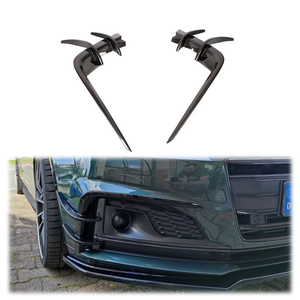 Paraurti anteriore in fibra di carbonio Candards copertura griglia antiappannamento trim per Audi <span class=keywords><strong>A5</strong></span> Sline S5 <span class=keywords><strong>2017</strong></span> - 2019 alette paraurti prese d'aria - Product Image 1