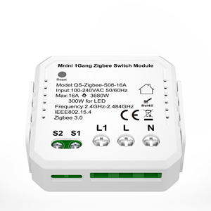Módulo de Interruptor Inteligente Estándar de la UE, Corriente 16A, Voltaje 100-240V, Control Mediante la Aplicación Tuya Smart - Product Image 2