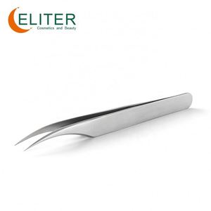 Eliter Vente Chaude En Stock 15 Degrés Pointe <span class=keywords><strong>Cils</strong></span> Extensible Pince À Épiler <span class=keywords><strong>Cils</strong></span> Individuels Pince À Épiler Extension <span class=keywords><strong>De</strong></span> <span class=keywords><strong>Cils</strong></span> - Product Image 5