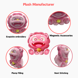 Animales de Peluche No Tóxicos para Regalos Corporativos, Juguetes de Peluche Bordables, Fabricante de Juguetes de Peluche Personalizados - Product Image 2
