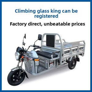 รถ<span class=keywords><strong>สามล้อ</strong></span><span class=keywords><strong>ไฟฟ้า</strong></span> 48V 800W รับน้ำหนัก<span class=keywords><strong>ได้</strong></span>สูง 500 กก. จักรยานไฟฟ้า<span class=keywords><strong>สามล้อ</strong></span>สำหรับส่งของ พร้อมห้องโดยสาร มาตรฐาน CE - Product Image 2