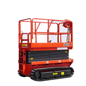 Élévateur à ciseaux sur chenilles 230v Électrique Track Crawler camion automoteur élévateur à chenilles type de ciseaux aériens Terrain accidenté - Product Image 1