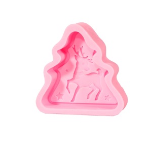 Christmas Tree <b>Candle</b> <b>Mold</b> Silicone DIY <b>Mold</b> For <b>Candle</b> Plaster Soap Cake Making Christmas Decoration - Product Image 5
