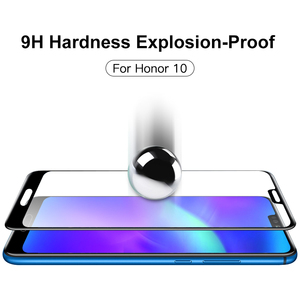 For Honor 9/9i/7X/6X/6A/7X/8X/8/10 Silkprint Full Cover Screen Protector Tempered Glass <strong>Protective</strong> Glass for Phone - Product Image 3
