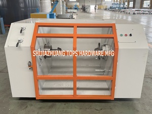 Machine <span class=keywords><strong>à</strong></span> tréfiler automatique durable en acier au carbone, ligne droite <span class=keywords><strong>à</strong></span> grande vitesse avec moteur et contrôle PLC - Product Image 3