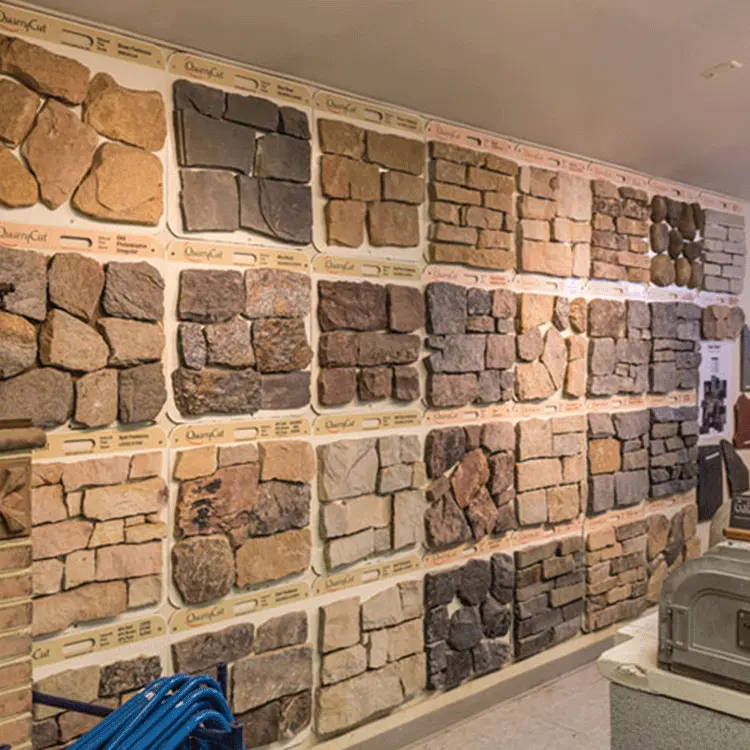 Außenbereich dekorativer Betonhalter Wand Gummiformen zur Herstellung von Kunststein Zement Beton
