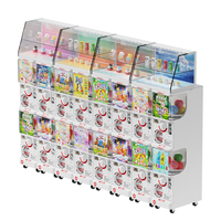 DOZIYU Distributeur de capsules en plastique compact S Mini Cosmic Code avec vitrine