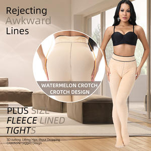 <span class=keywords><strong>Collant</strong></span> metallizzati argento lucido con fodera <span class=keywords><strong>in</strong></span> <span class=keywords><strong>pile</strong></span> magico, leggings a vita alta da donna - Product Image 4