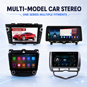 Reproductor Multimedia para Auto, Radio Android con Marco para <span class=keywords><strong>Honda</strong></span>, Pantalla Táctil, Estéreo para Auto, DSP, GPS, WiFi, Compatible con Cámara Trasera - Product Image 1