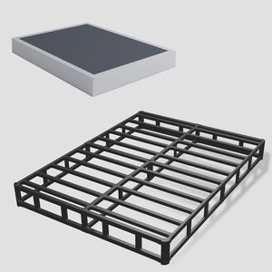 Plataforma Metálica Resistente de Fábrica al por Mayor con Cubierta de Tela para Uso en Hoteles, Fácil de Montar, Silenciosa, Negra, para Sala de Estar y Apartamento - Product Image 2