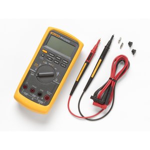 ชุดมัลติมิเตอร์สำหรับยานยนต์ Fluke 88 V/A รุ่นคอมโบ 1000 โวลต์ DC 100 แอมป์ DC สีเหลือง ผลิตในสหรัฐอเมริกา - Product Image 6