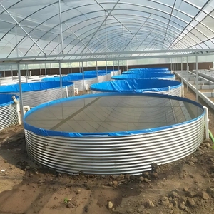 Landbouw Aangepaste Gegalvaniseerde Staalplaat Pvc Dekzeilen Voering Aquarium Viskwekerij - Product Image 5