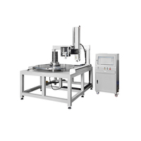 Machine de marquage par poinçonnage rotatif 2400W, équipement de marquage automatique à portique pour l'aérospatiale, pour les pièces de moteur Boeing et Airbus