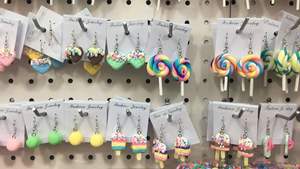 Stile di estate Belle Ragazze Popsicle <span class=keywords><strong>Orecchini</strong></span> Dell'<span class=keywords><strong>argilla</strong></span> Del Polimero Sveglio Della Caramella Dell'orecchino per le donne dello sweety ragazze cibo lollipop gioielli - Product Image 6