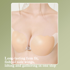 <span class=keywords><strong>Sujetador</strong></span> de silicona de sujeción fuerte <span class=keywords><strong>Sujetador</strong></span> de realce inalámbrico <span class=keywords><strong>Sujetador</strong></span> de diseño invisible <span class=keywords><strong>sin</strong></span> espalda <span class=keywords><strong>sin</strong></span> <span class=keywords><strong>tirantes</strong></span> para vestido - Product Image 6