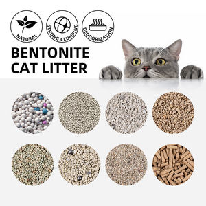 Arena Aglomerante para Gatos de Bentonita <span class=keywords><strong>OEM</strong></span> a Granel 5L 10 Litros, Sin Polvo, con Forma de Bola Colorida y Aroma - Product Image 6