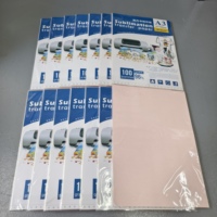 Feuilles de papier de sublimation A3 pour transfert thermique sur tissu polyester, tasses en céramique, feuilles métalliques, vêtements, draps, rideaux et housses de lit